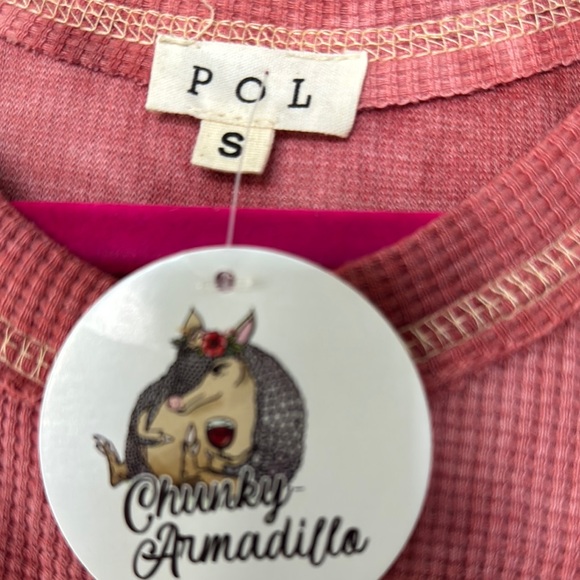 POL Pink Star Studded Sweatshirt - Picture 5 of 5